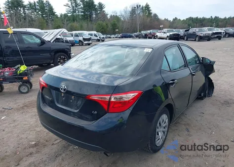 2018 Toyota Corolla Le из США, поврежденный, VIN 2T1BURHEXJC003206